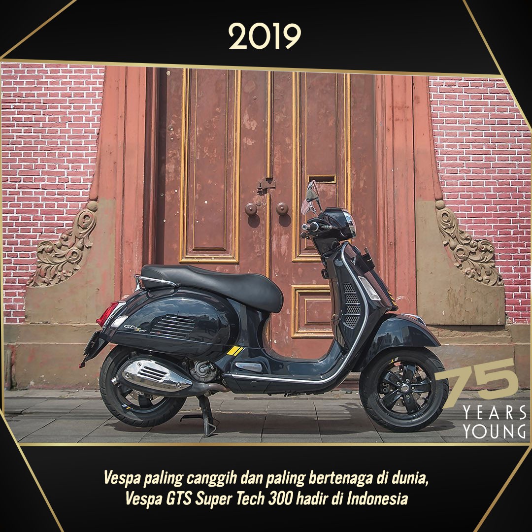 Rangkaian Sejarah Vespa Di Indonesia, Dari 1950-an Hingga 2021